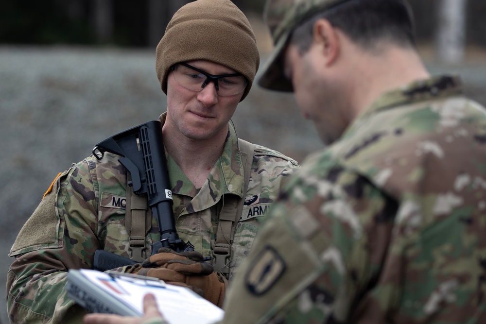 The AKARNG's 207th Multi-Functional Training Regiment conducts Infantry Advanced Leader Course