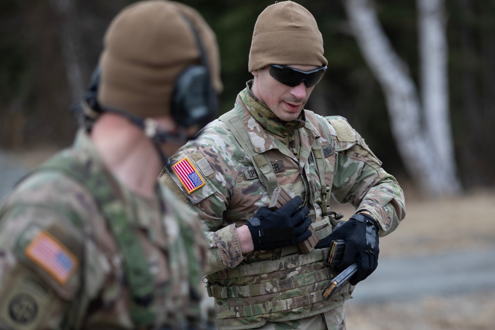 The AKARNG's 207th Multi-Functional Training Regiment conducts Infantry Advanced Leader Course