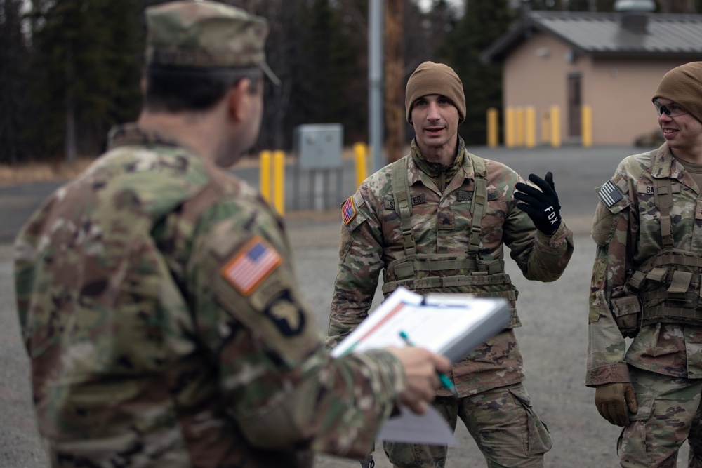 The AKARNG's 207th Multi-Functional Training Regiment conducts Infantry Advanced Leader Course