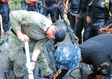 Multinational special operations forces conduct waterborne operations training at TRADEWINDS 25