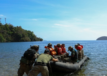 Multinational special operations forces conduct waterborne operations training at TRADEWINDS 25