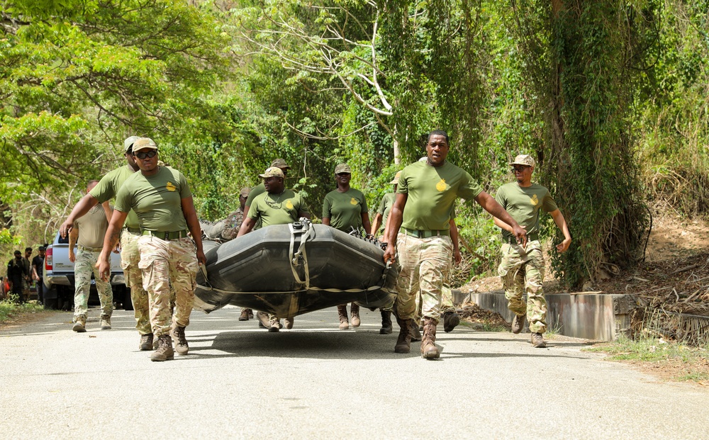 Multinational special operations forces conduct waterborne operations training at TRADEWINDS 25