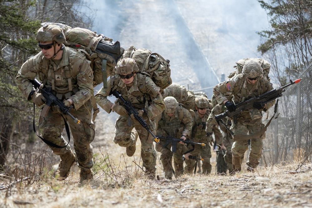 The AKARNG's 207th Multi-Functional Training Regiment conducts Infantry Advanced Leader Course