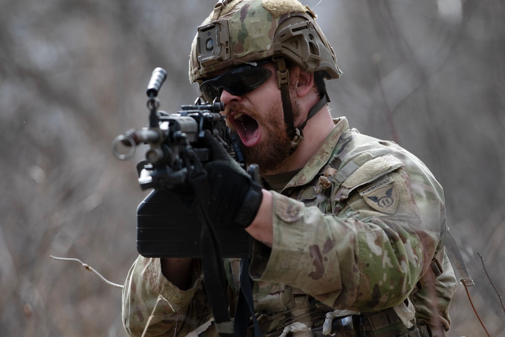 The AKARNG's 207th Multi-Functional Training Regiment conducts Infantry Advanced Leader Course