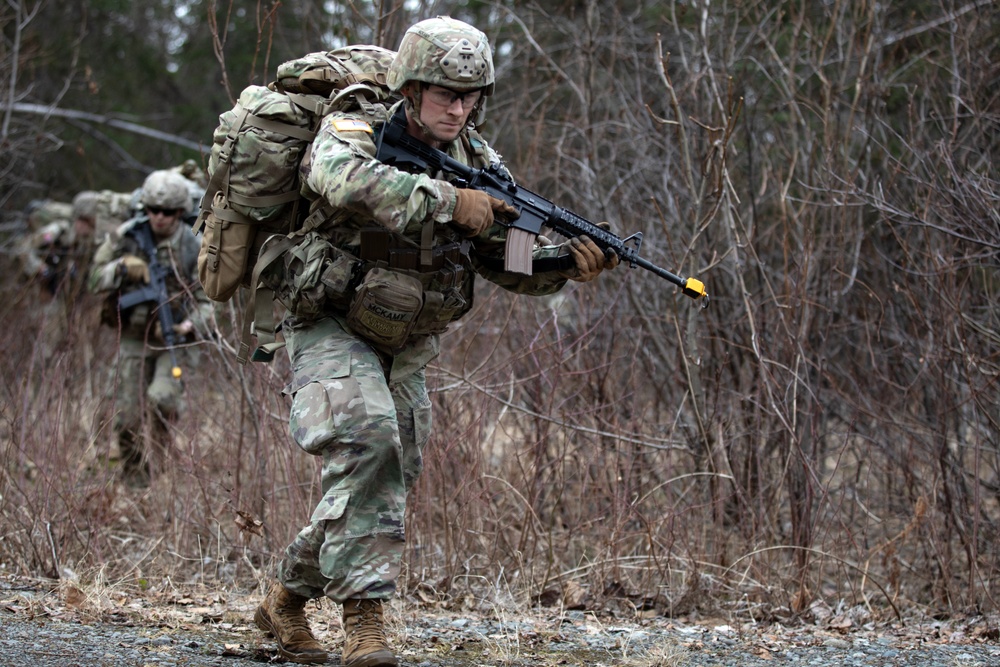 The AKARNG's 207th Multi-Functional Training Regiment conducts Infantry Advanced Leader Course