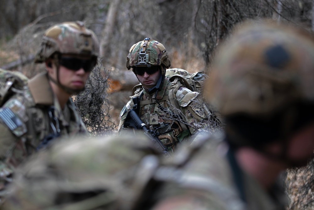 The AKARNG's 207th Multi-Functional Training Regiment conducts Infantry Advanced Leader Course