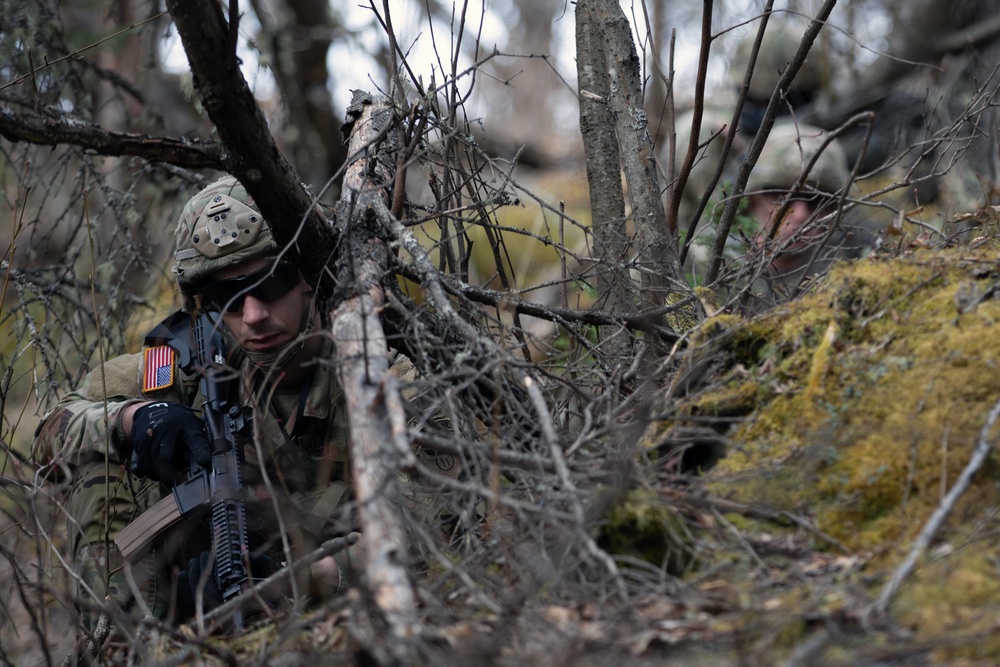 The AKARNG's 207th Multi-Functional Training Regiment conducts Infantry Advanced Leader Course