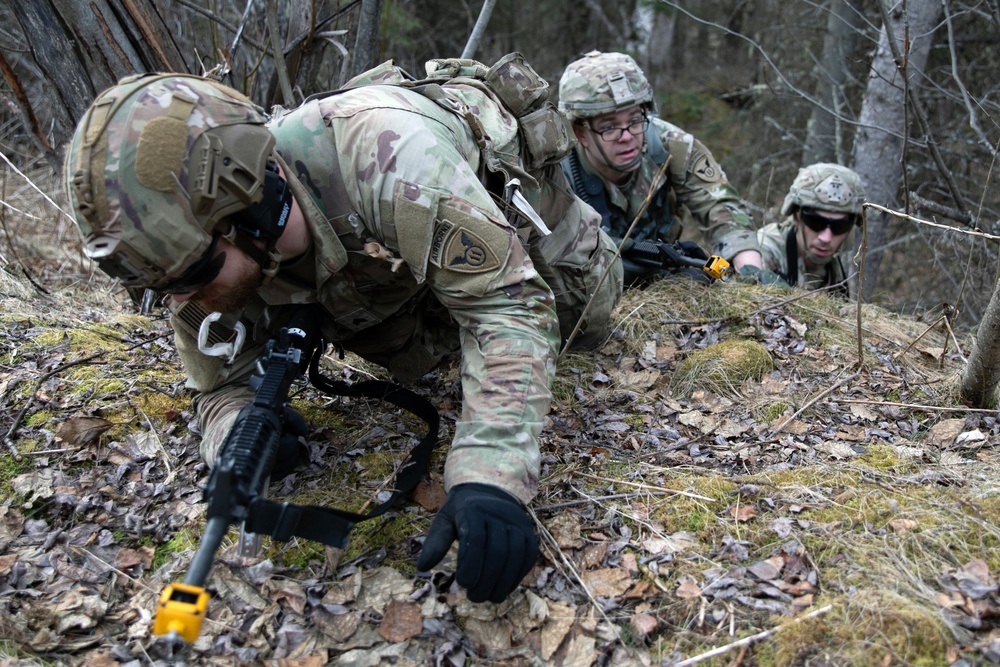 The AKARNG's 207th Multi-Functional Training Regiment conducts Infantry Advanced Leader Course
