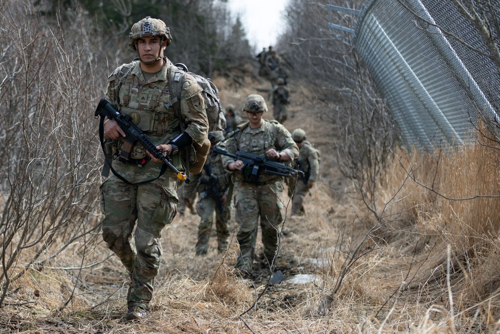 The AKARNG's 207th Multi-Functional Training Regiment conducts Infantry Advanced Leader Course