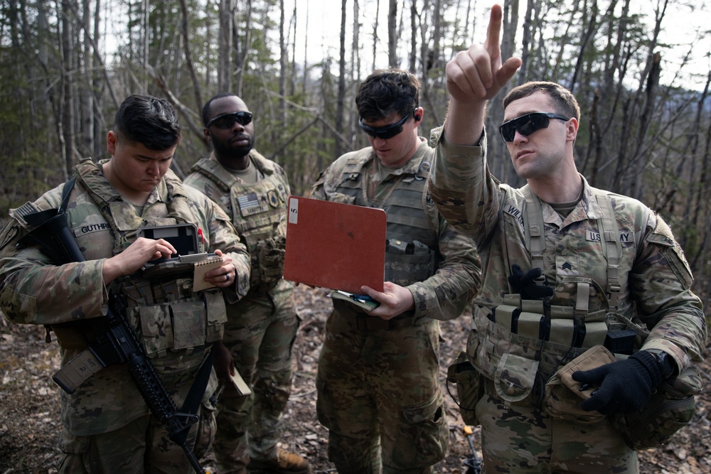 The AKARNG's 207th Multi-Functional Training Regiment conducts Infantry Advanced Leader Course