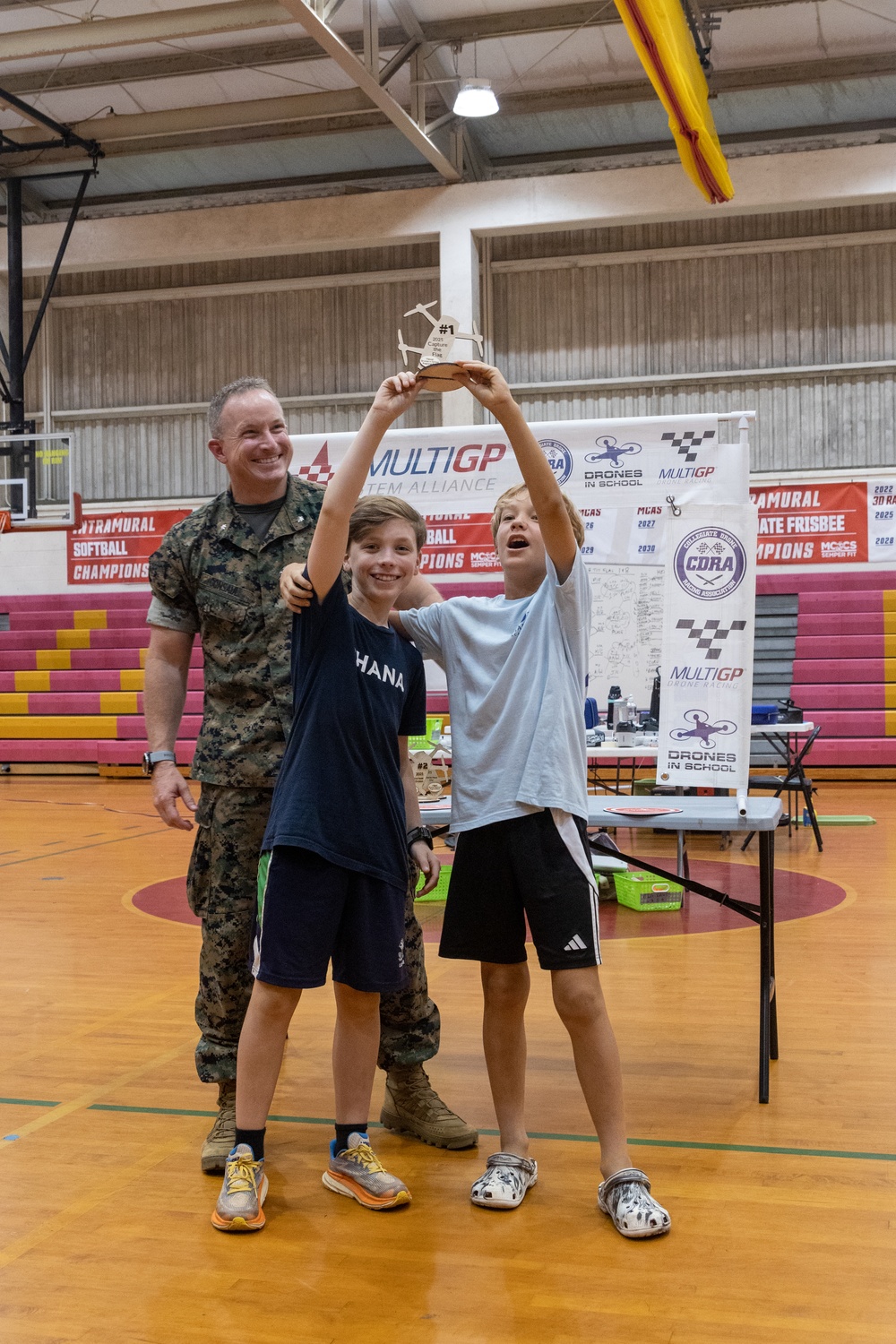 Flight of the Drones: Middle Schoolers Soar in Drone Competition