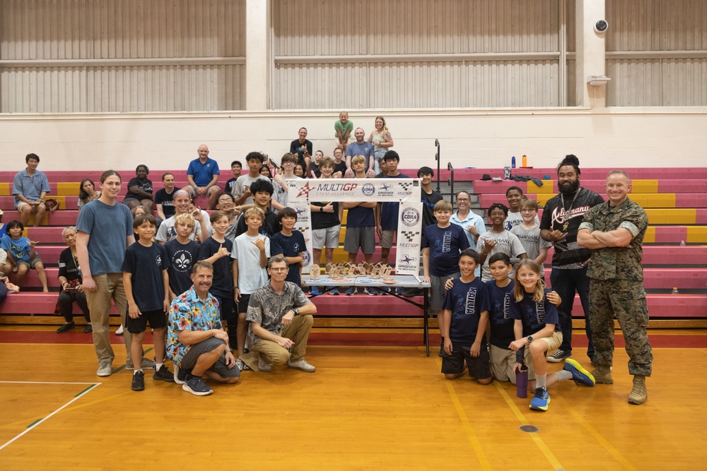 Flight of the Drones: Middle Schoolers Soar in Drone Competition