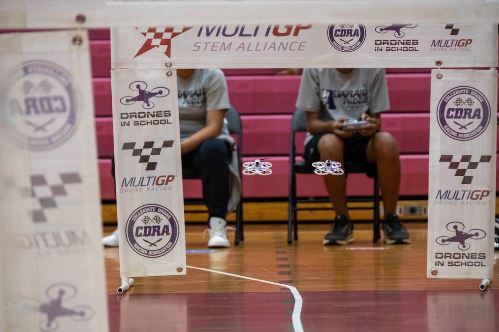Flight of the Drones: Middle Schoolers Soar in Drone Competition