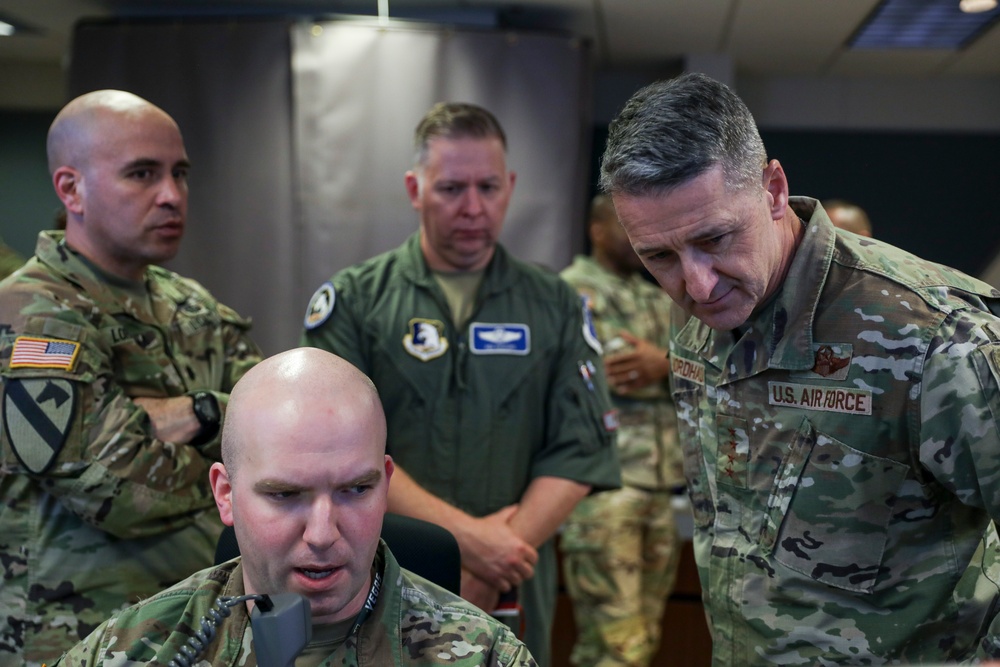 In Alaska, Nordhaus sees National Guardsmen defending the homeland, enabling global power projection