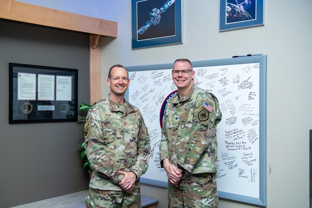 NSDC hosts USAF Warfare Center commander