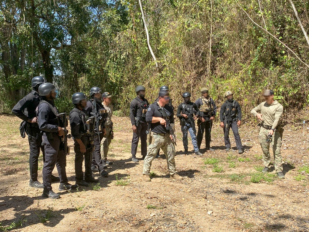 Multinational special operation forces conduct advanced marksmanship techniques during TW25