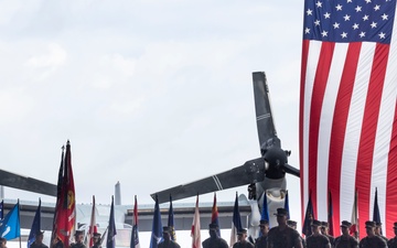 VMM-262 holds change of command ceremony