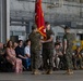 VMM-262 holds change of command ceremony