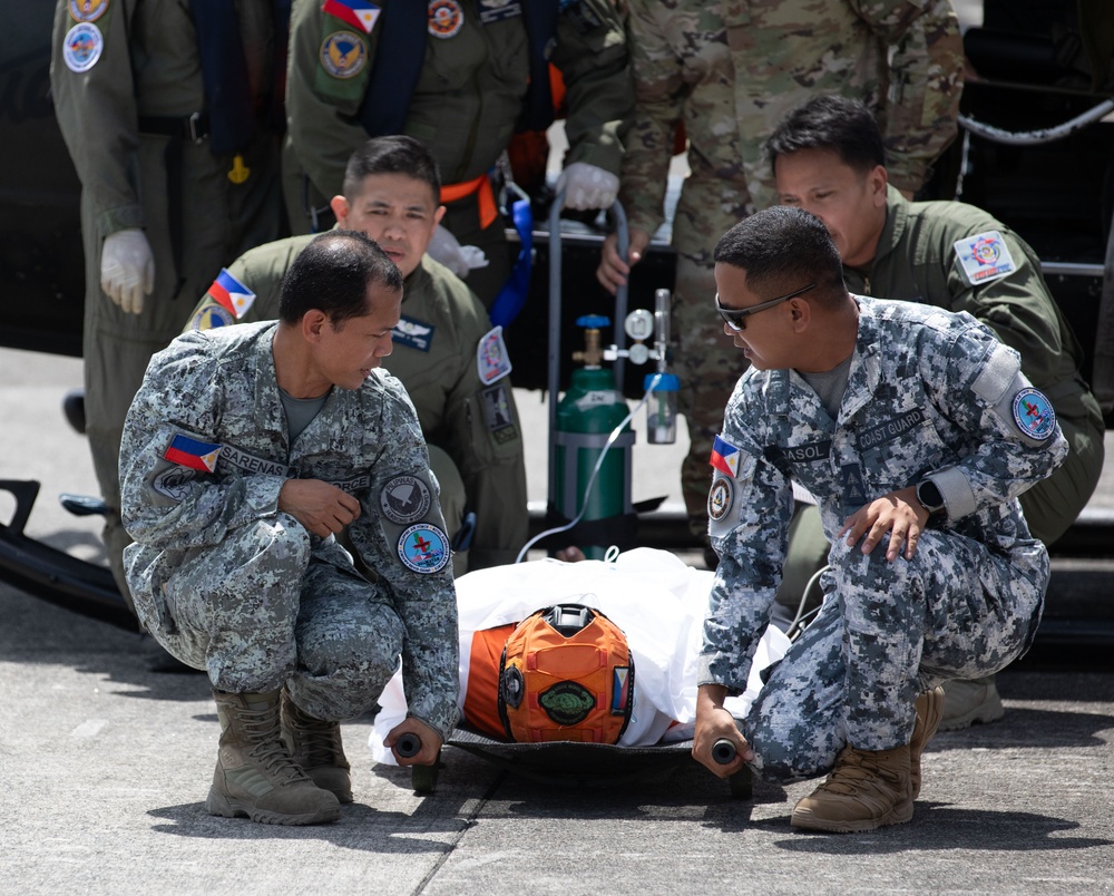 Balikatan 25: Patient Movement at Clark