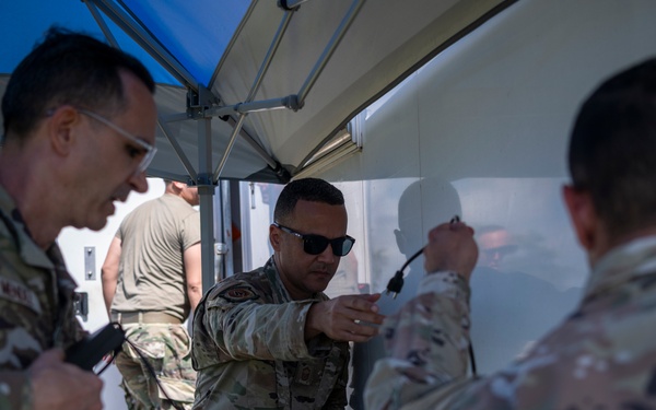 156th Communications Squadron Training at Punta Borinquen Air National Guard Station