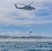 Search and Rescue Swimmers from HSM 49 det. 4 Practice Jumps off the Coast of Diego Garcia