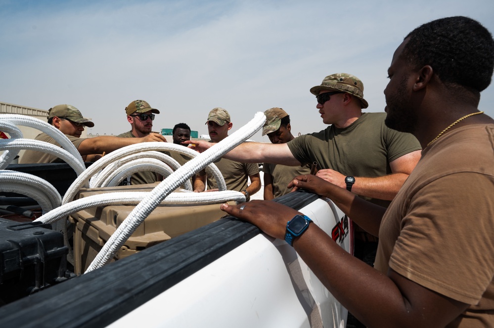 The 379th ECES shop keeps it cool for the summer