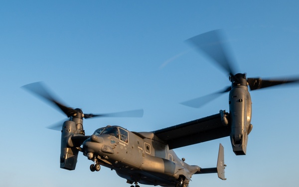 Balikatan 25: 353 SOW conducts deck landings with USS Comstock