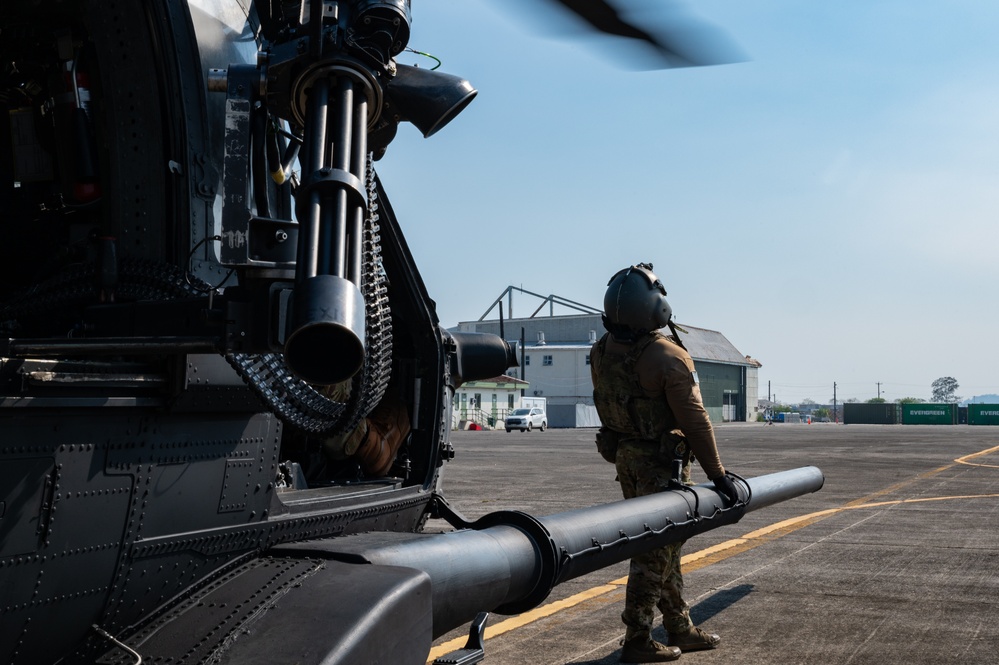 Balikatan 25: 353 SOW conducts helicopter air-to-air refueling with 160 SOAR