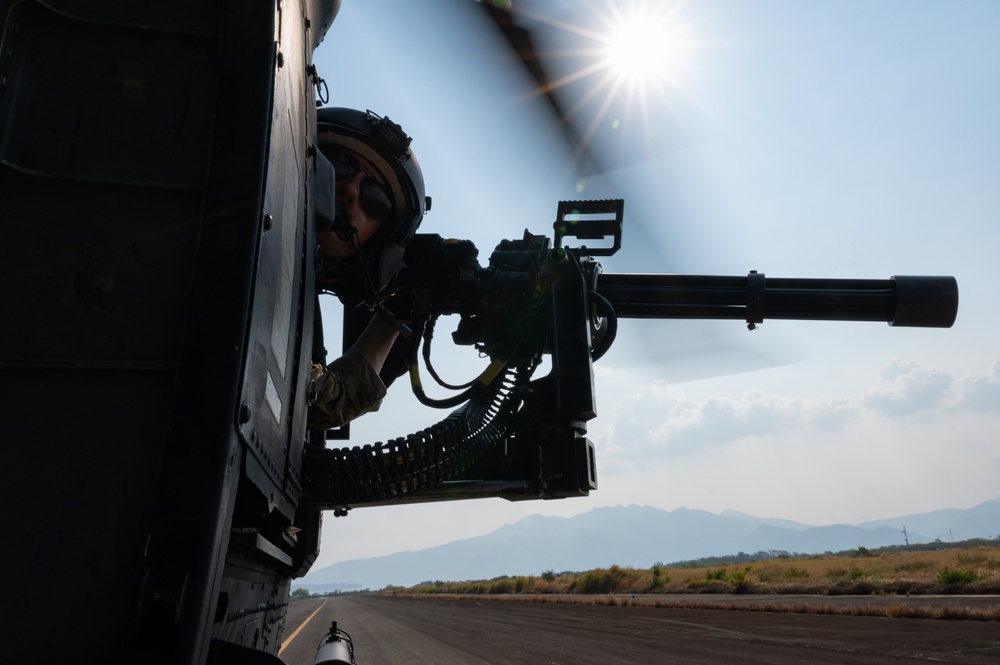 Balikatan 25: 353 SOW conducts helicopter air-to-air refueling with 160 SOAR