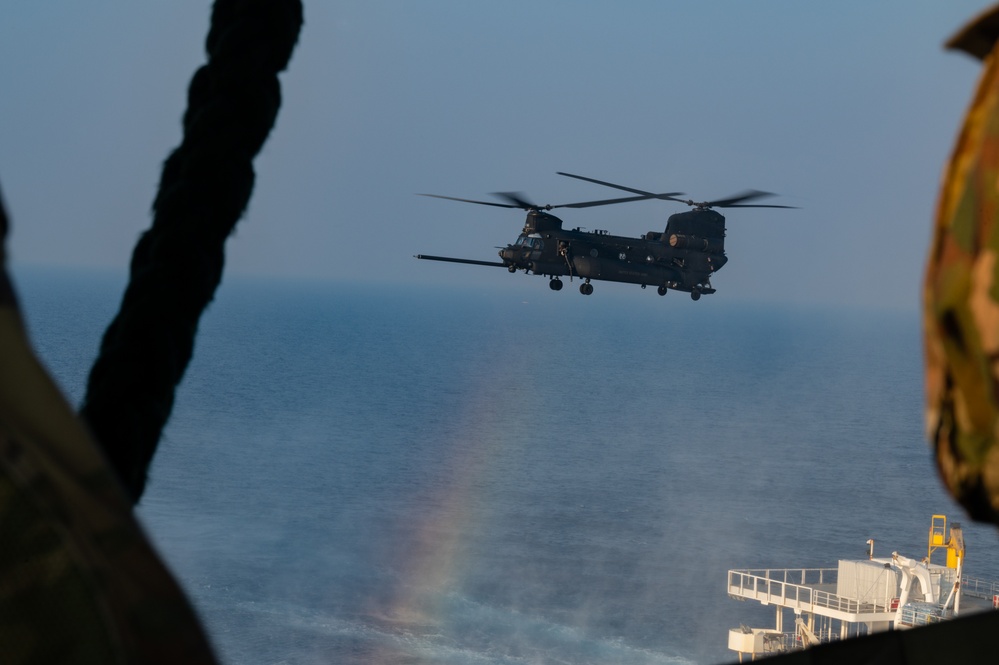 Balikatan 25: 353 SOW conducts helicopter air-to-air refueling with 160 SOAR