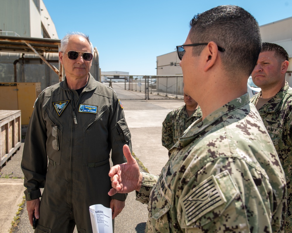 Rear Admiral Doug Verissimo Visit