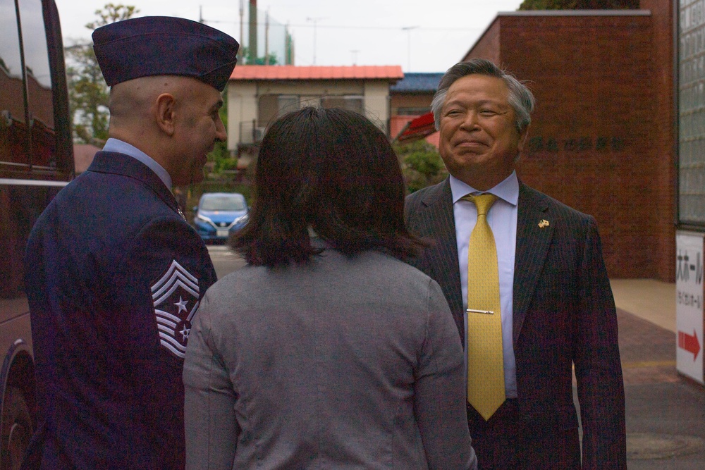 Thrills, Chills, Drills: Fussa City hosts PACAF Band, Drill Team Performances