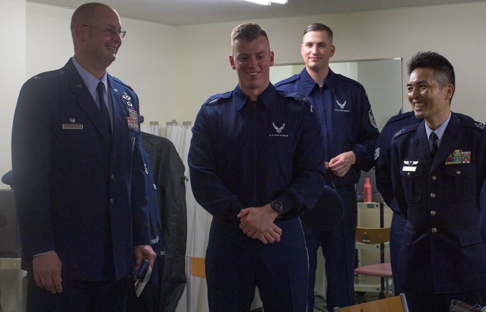 Thrills, Chills, Drills: Fussa City hosts PACAF Band, Drill Team Performances