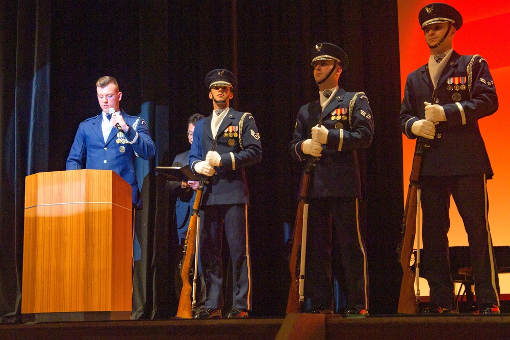 Thrills, Chills, Drills: Fussa City hosts PACAF Band, Drill Team Performances