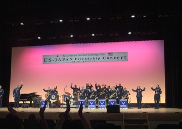 Thrills, Chills, Drills: Fussa City hosts PACAF Band, Drill Team Performances