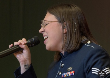 Thrills, Chills, Drills: Fussa City hosts PACAF Band, Drill Team Performances