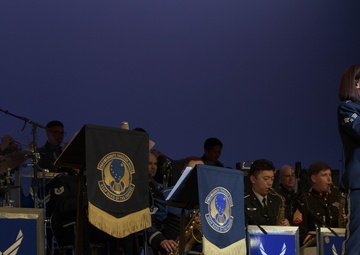 Thrills, Chills, Drills: Fussa City hosts PACAF Band, Drill Team Performances