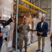 LTG Bernabe tours Rapid Deployment Warehouse