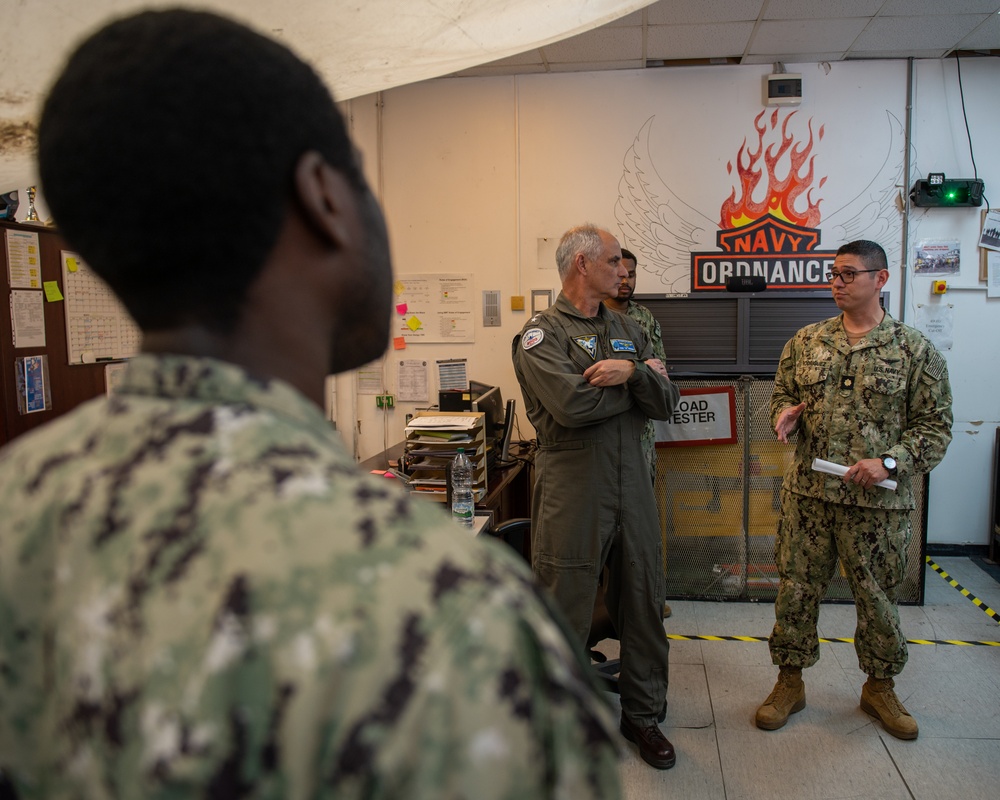 Rear Admiral Doug Verissimo Visit