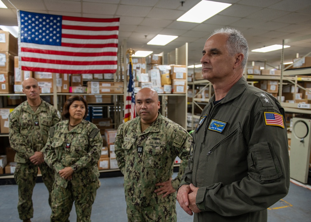 Rear Admiral Doug Verissimo Visit