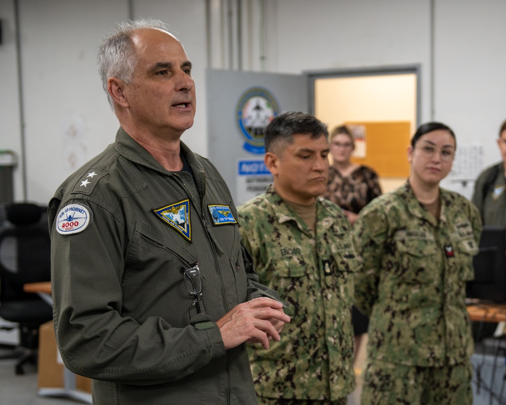 Rear Admiral Doug Verissimo Visit