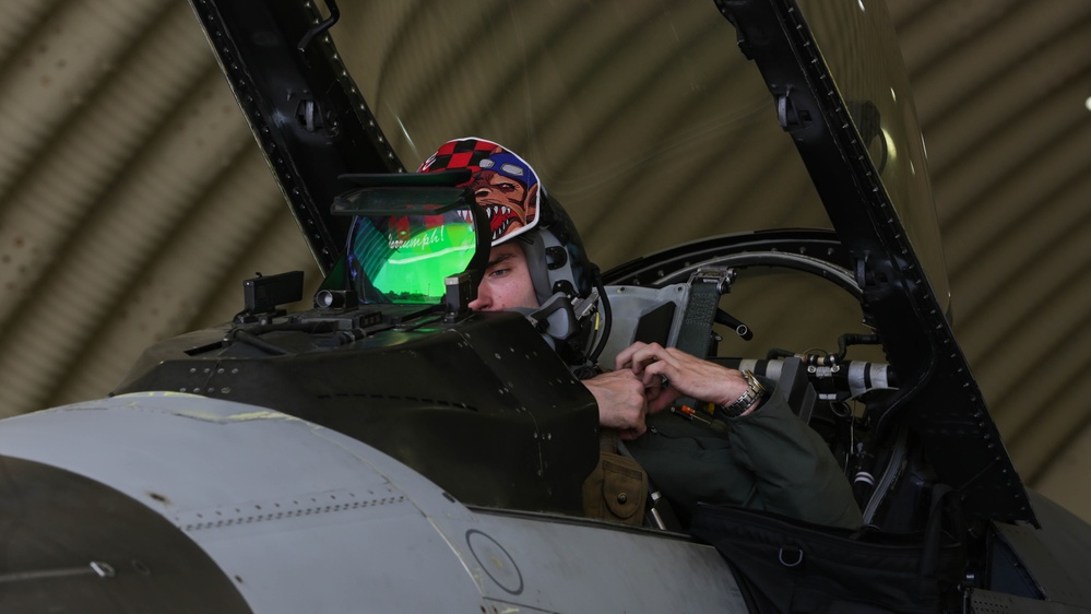 U.S. Air Force fly F-16s in support of Freedom Flag 25-1