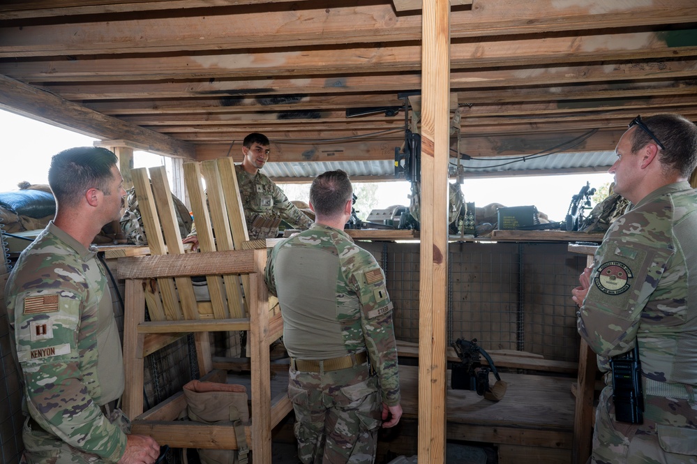 Camp Simba Chaplain visits Army National Guard soldiers as part of weekly outreach initiative
