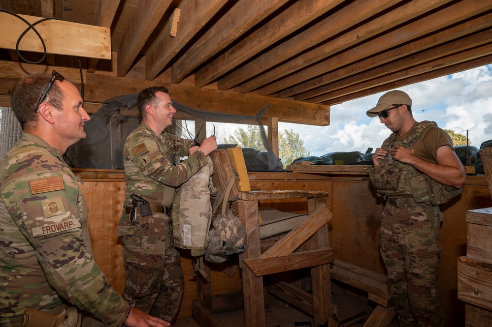 Camp Simba Chaplain visits U.S. Army soldiers as part of weekly outreach initiative