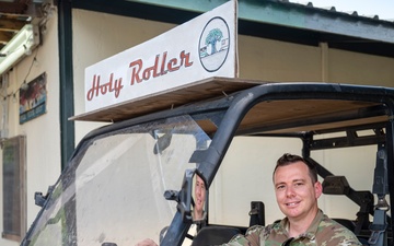 Camp Simba Chaplain visits Army National Guard soldiers as part of weekly outreach initiative