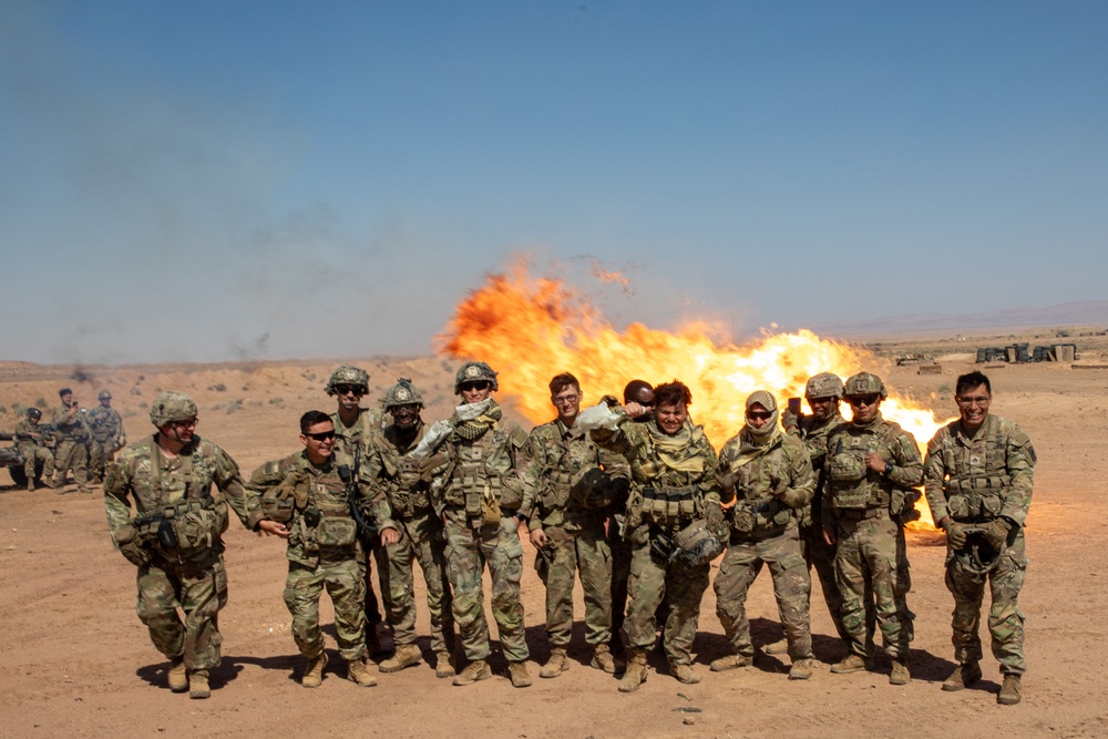 173rd Airborne Brigade executes artillery live-fire training during African Lion 2025