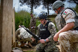 NSA Naples Sailors Participate in the European Paratroopers Small Arms Marksmanship Competition