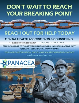 Norfolk Naval Shipyard Welcomes Panacea Behavioral Health and Wellness to Assist Sailors, Personnel, and Family Members