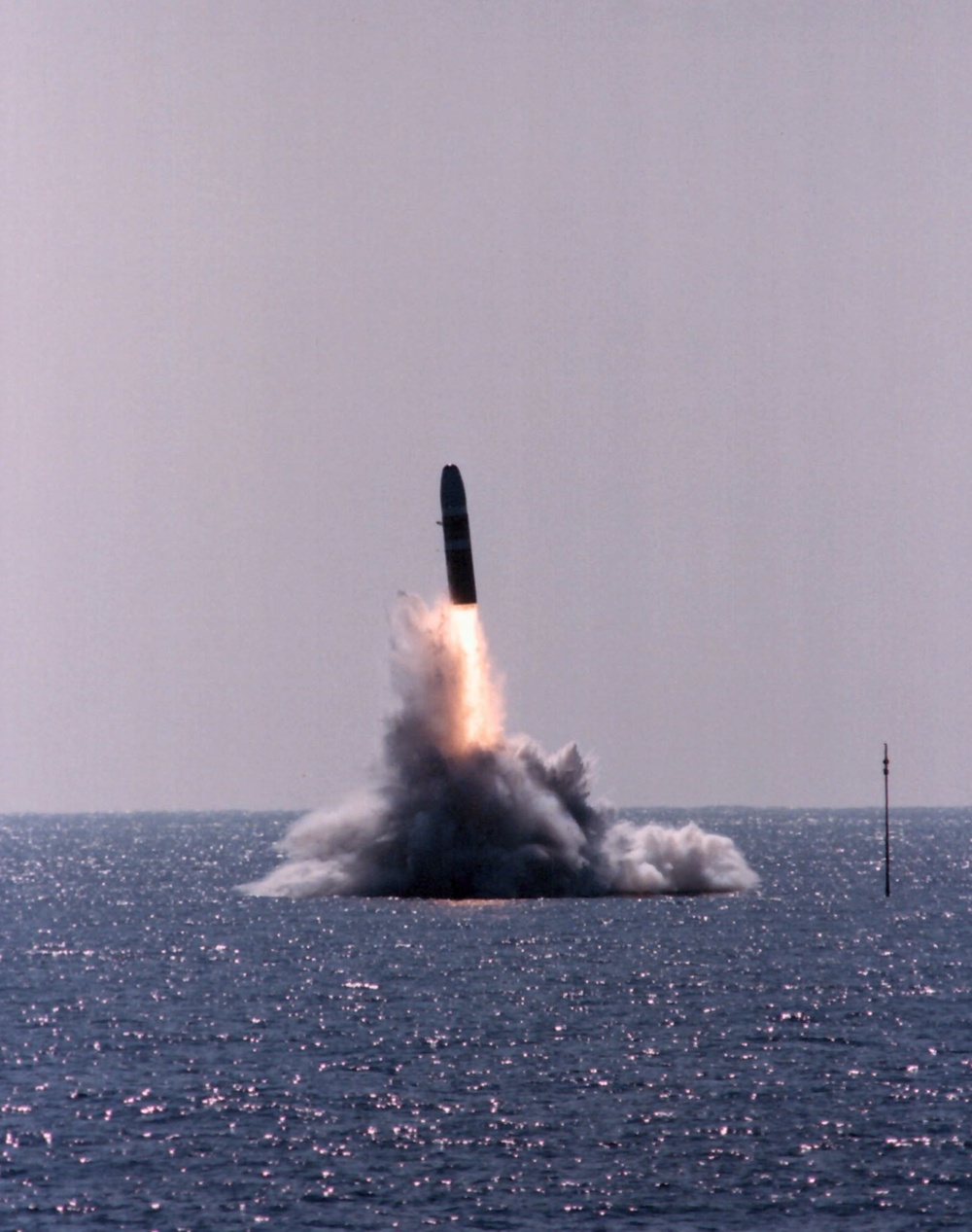 USS Alaska C4 launch
