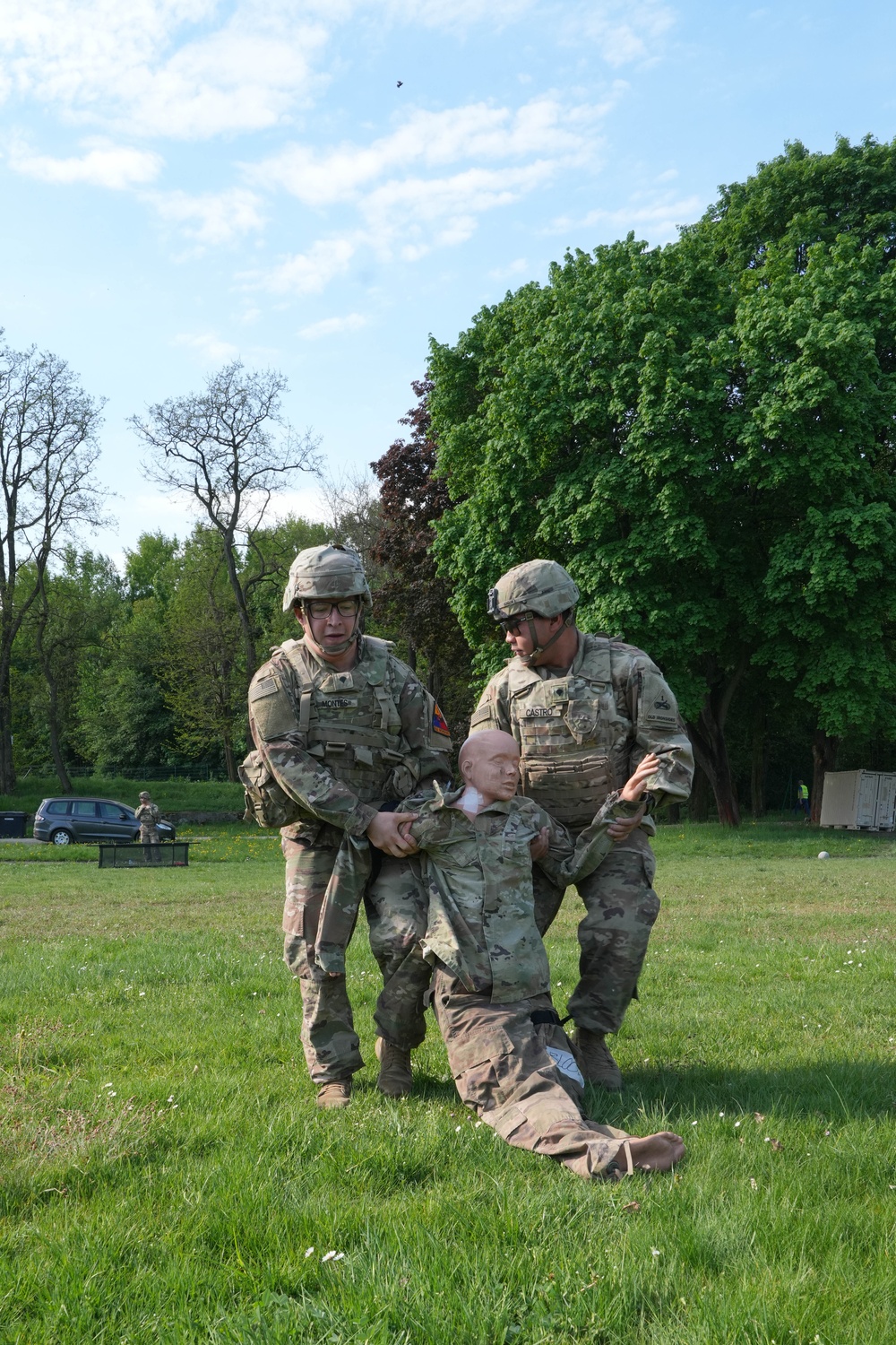 U.S. and Polish Forces Strengthen Shared understanding During Joint Combat Lifesaver Training in Poland